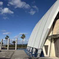 海が見え、海外雰囲気を味わえる