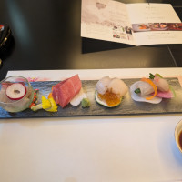 試食で出していただいたお刺身です。