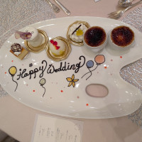 試食時に出していただいたプレートです。