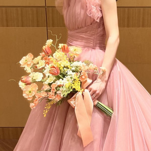 ドレスとブーケ|730925さんのザ マークグランドホテル（THE MARK GRAND HOTEL）の写真(2454360)