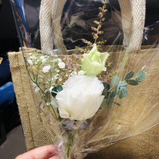 お土産のお花