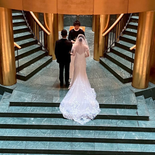 ドレスも映えます