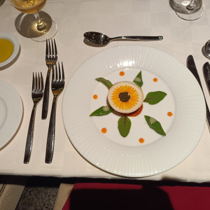 ひまわりの前菜|731005さんのFUNATSURU KYOTO KAMOGAWA RESORT(登録有形文化財)の写真(2565415)