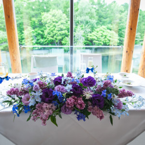 窓からは一面湖が見えます|731020さんのTHE NIDOM RESORT WEDDING  ニドムリゾートウエディングの写真(2329992)