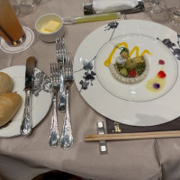 鱧と夏野菜のプレッセ