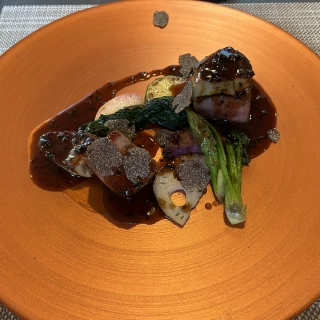 お肉がジューシーでソースが美味しい！