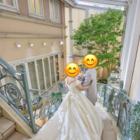 披露宴会場テラス