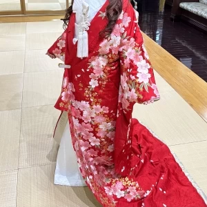 和装 着物 桜。試着させてくれました。|731082さんのロイヤルチェスター太田(ROYAL CHESTER OTA)の写真(2358545)