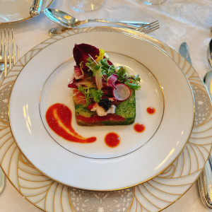 前菜。
とてもボリュームがあり食べ応えがあります。|731147さんのホテルニューグランドの写真(2521267)