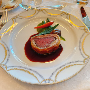 国産牛フィレ肉のパイ包み。
お肉がとても柔らか。|731147さんのホテルニューグランドの写真(2521285)