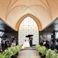 後方席から見た時のチャペル