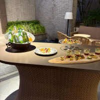 披露宴会場前のウェルカムスペース