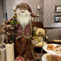 ゲスト控え室 装飾(クリスマスシーズン)