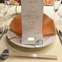 テーブルセット
飲み物の説明書