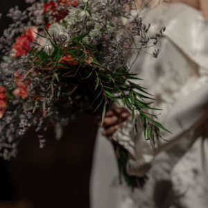 新郎が作った花束|731557さんのエースホテル京都 （Ace Hotel Kyoto）の写真(2429216)