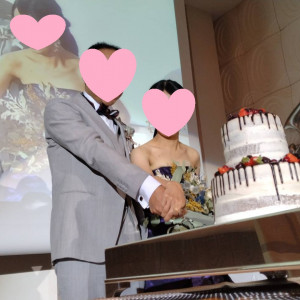 ケーキ入刀|731601さんのノートルダム周南/FIVESTAR WEDDINGの写真(2335039)