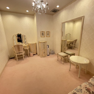 このお部屋を新婦が使用|731715さんのロックハート城ウエディングの写真(2335841)