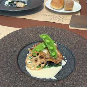 メイン魚料理|731744さんのアーフランシェルクィーンズコート（AFFRANCHIR QUEEN'S COURT）の写真(2336209)