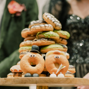 ドーナツタワー|731777さんのInStyle wedding KYOTO/テイクアンドギヴ・ニーズウェディングの写真(2336387)