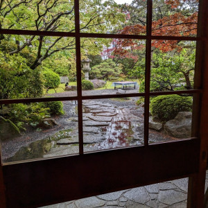 建物から見えるお庭|731822さんの三瀧荘の写真(2374862)
