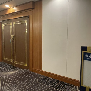 披露宴会場の入口|731822さんのホテルオークラ京都の写真(2380419)