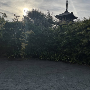 お庭から見える五重塔|731822さんのTHE SODOH HIGASHIYAMA KYOTO（ザ ソウドウ 東山 京都）の写真(2336824)