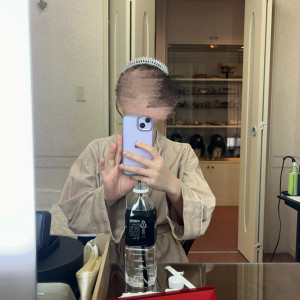 ブライズルーム。ここでメイクしてもらいました|731892さんのザ・リッツ・カールトン大阪の写真(2473908)