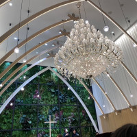 チャペルのシャンデリア