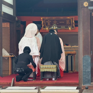 挙式会場の内側|731994さんの住吉大社の写真(2574697)