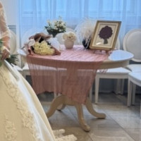 ウェルカムスペースの花テーブルコーディネート