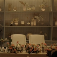 テーブルの装花のこだわり
