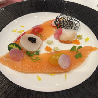 コースの前菜です