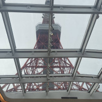 挙式会場から見える東京タワーです。