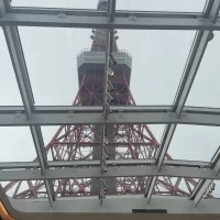 挙式会場から見える東京タワーです。