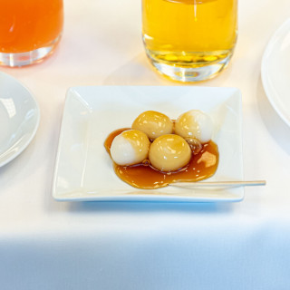 ケーキではなくみたらし団子にしました。