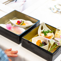 お重に入っていて綺麗でした。