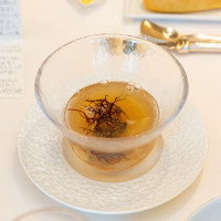 出汁のきいているスープです。