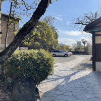 駐車場への入り口