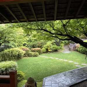 バブルシャワーをさしたお庭|732227さんのTHE GARDEN PLACE SOSHUEN（ザ・ガーデン・プレイス 蘇州園）の写真(2494221)