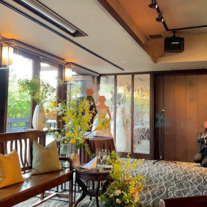 披露宴会場への入場|732227さんのTHE GARDEN PLACE SOSHUEN（ザ・ガーデン・プレイス 蘇州園）の写真(2494276)
