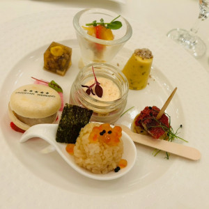 前菜|732247さんのリーセントカルチャーホテル/FIVESTAR WEDDINGの写真(2483607)