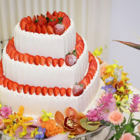 ウェディングケーキ
この1段目を残してくださっていました