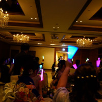 ドレス当てでペンライト入場をしました