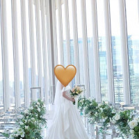 挙式前の写真撮影