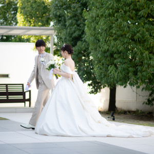 緑が多く、どこでも写真映えします!|732613さんのザ・リーヴス プレミアムテラスの写真(2592882)