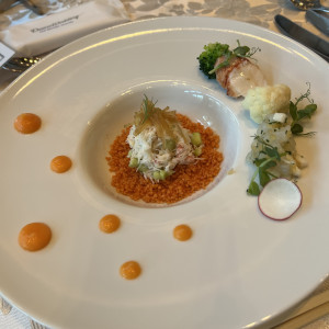 オシャレなフレンチ料理でした|732613さんのザ・リーヴス プレミアムテラスの写真(2592912)