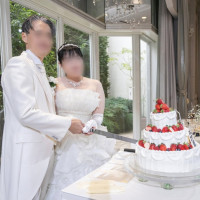 ケーキ入刀