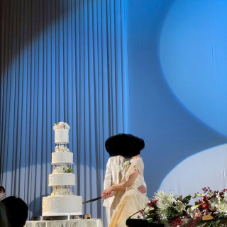 ケーキ入刀