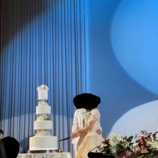 ケーキ入刀
