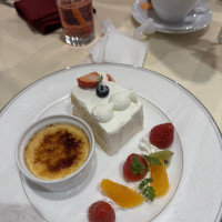 ケーキ入刀のケーキはデザートで食べることができた